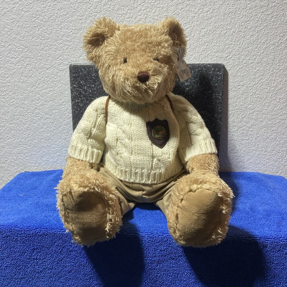 US Senior Open NCR Country Club 2005 MAX Caddie Bear Jack & Barbara Nicklaus New